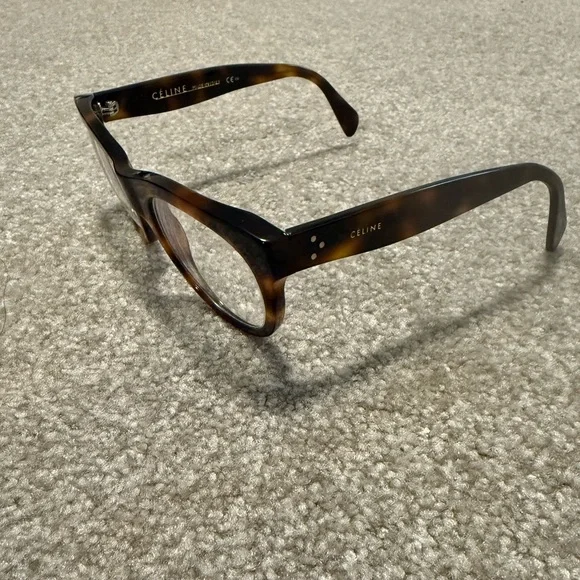 Celine Tortoise Shell Glasses - Picture 1 of 7